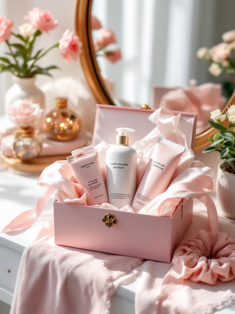 Haircare gift set for Teej Haircare gift set for Teej Order beauty combo box Nepal Skincare and haircare gifts Teej