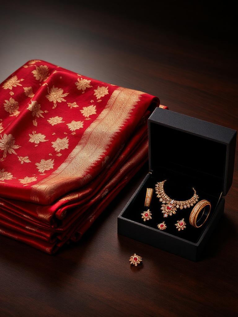 Teej sarees for wife online Nepal Teej sarees for wife online Nepal Buy jewelry combo for Teej Gift saree and ornaments Nepal