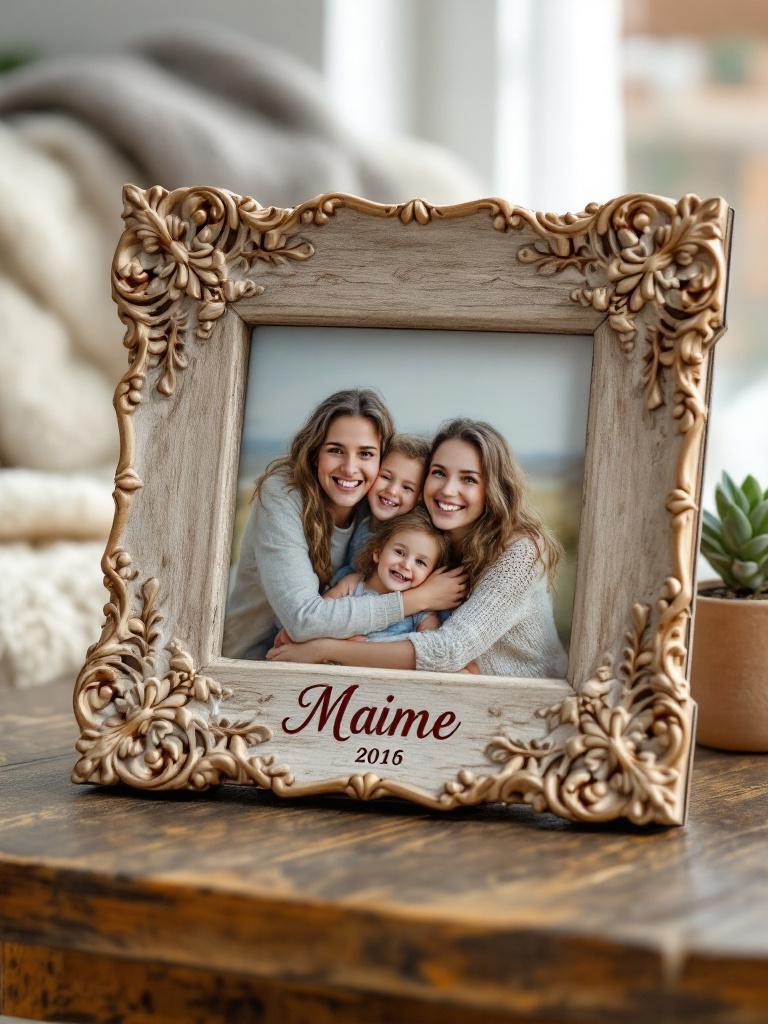 personalized photo frame for her  custom picture frame for girls  name engraved photo frame Nepal  photo frame gift for girlfriend