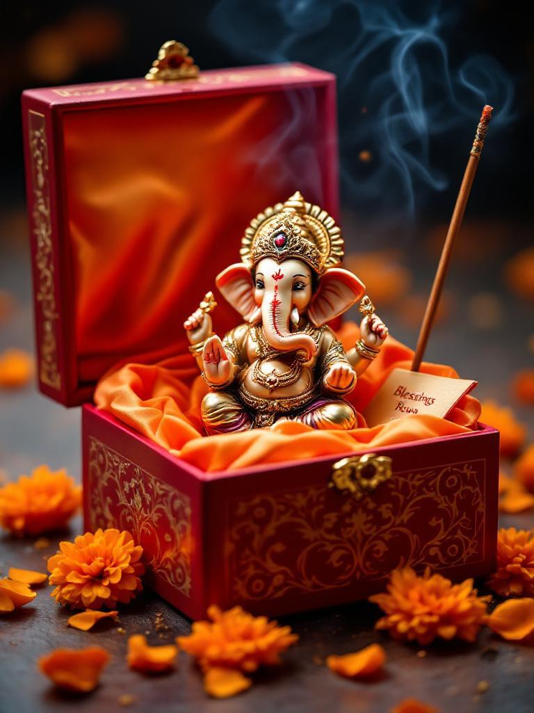 religious showpiece gift Nepal   Ganesh idol for dad Nepal   spiritual gift for Father&rsquo;s Day 