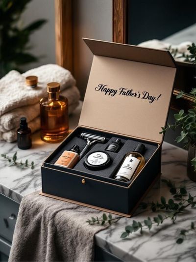 Father&rsquo;s Day grooming gift set   personal care gift for dad Nepal   men&rsquo;s shaving kit gift Nepal 