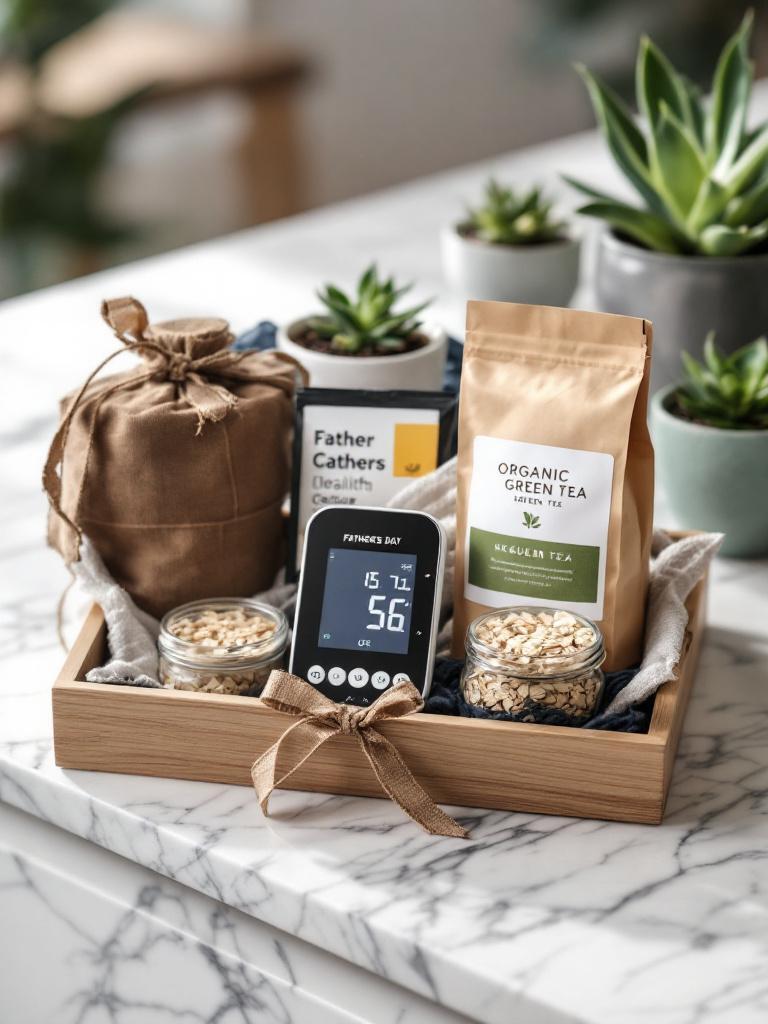 health care gifts for Father&rsquo;s Day   healthy gift sets for dad   blood pressure monitor gift   sugar monitoring machine gift 