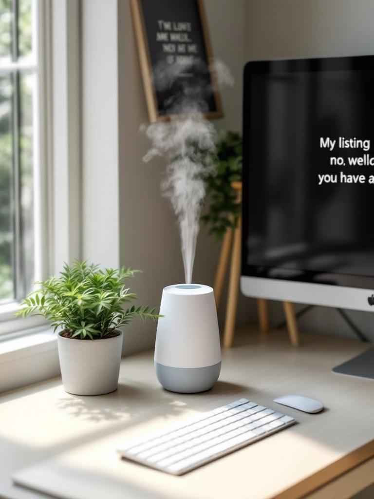 Desktop humidifier for office   Wellness gift for professionals   USB humidifier gift Nepal 