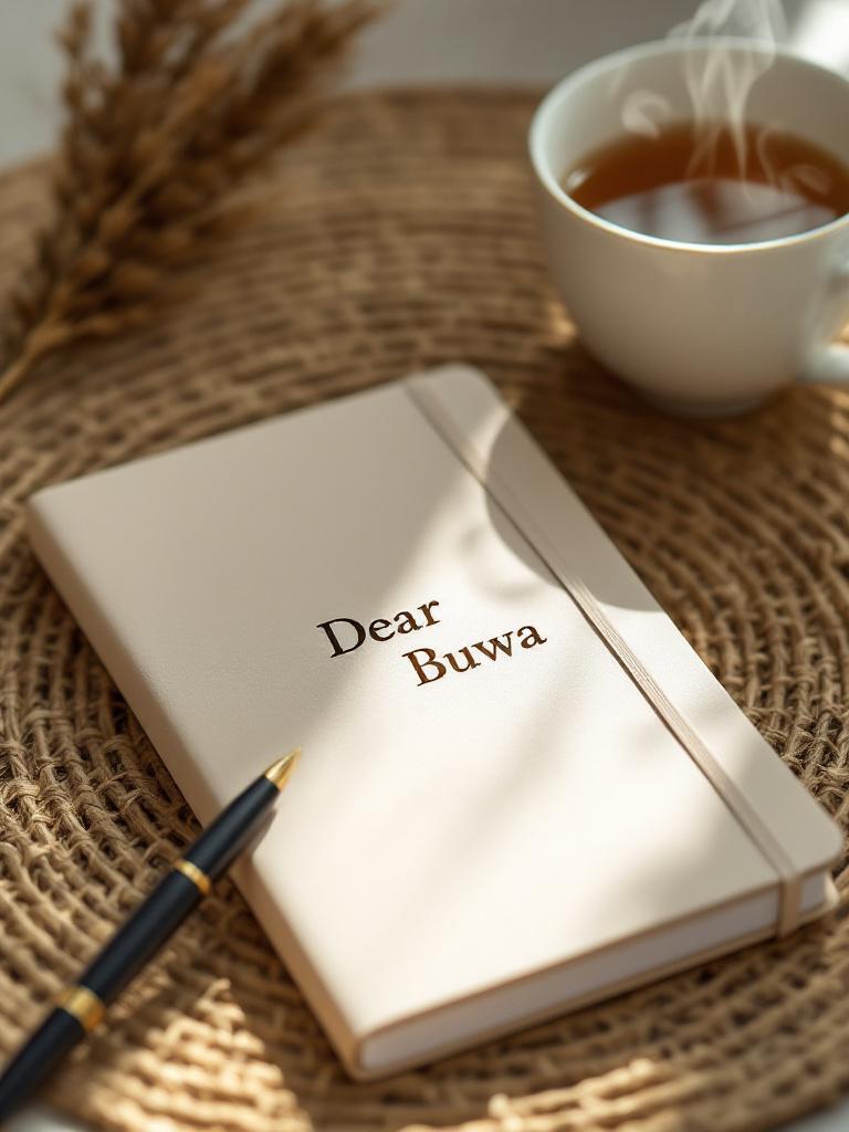 recycled paper notebook Nepal   sustainable stationery gifts   personalised eco gifts for dad 