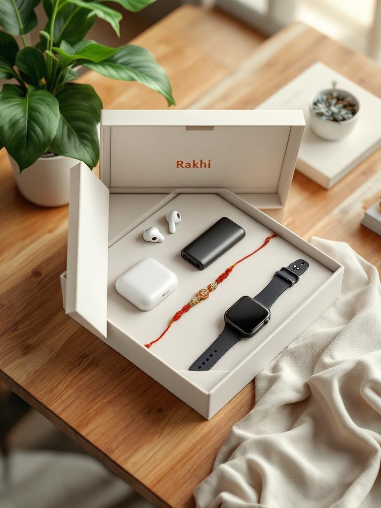 tech gifts for brother in Nepal   rakhi with power bank delivery Nepal   gadgets rakhi combo Nepal   send Bluetooth speakers with rakhi 