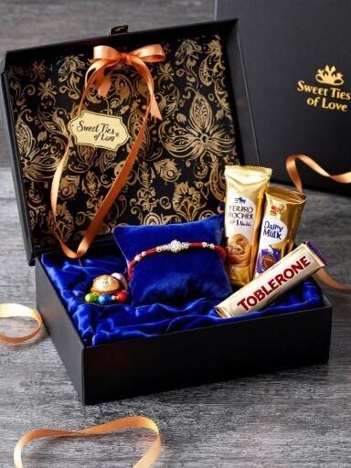 Rakhi with Chocolates Rakhi with Chocolates