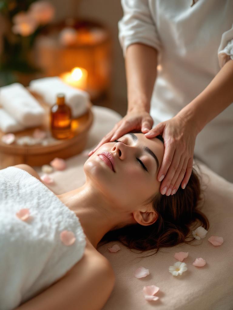 Relaxing spa gift set with bath salts, lotions, and scrubs for rejuvenation and stress relief &ndash; Giftmandu