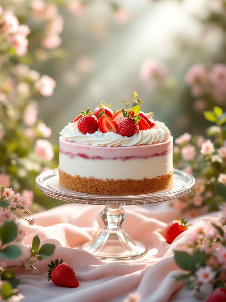 strawberry cake delivery Nepal   order strawberry cake online Nepal   strawberry birthday cake Kathmandu   fresh strawberry cake Nepal 