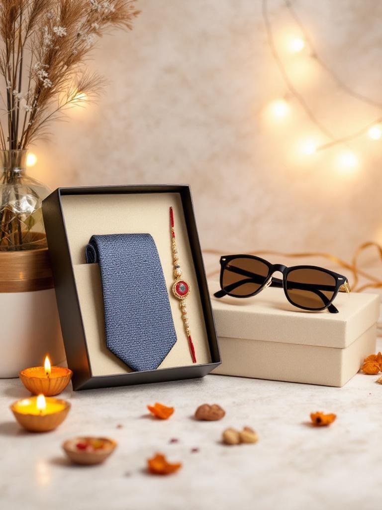Buy ties and sunglasses Nepal Buy ties and sunglasses Nepal Fashionable Rakhi gifts for men Raksha Bandhan accessories gift Formal and casual gift ideas