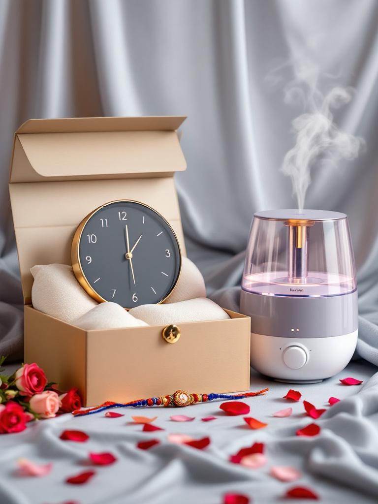 LED wall clocks Nepal LED wall clocks Nepal Humidifiers online Nepal Stylish home gifts for brother Rakhi home decor gifts