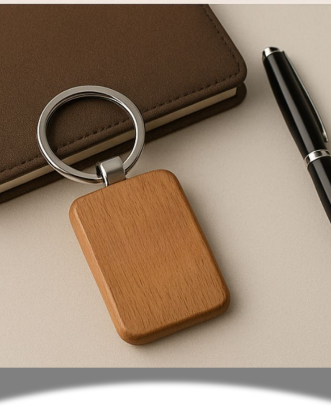 Wooden Keyring